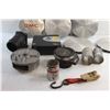 Image 8 : Ratchet, GMC Rim Caps, Air Compressor, Tie Wire Reel and Connectors