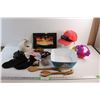 Ceramic Tile Art, Canada Cap, Sunglasses, Gloves, Playing Cards and Misc.