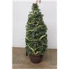 Image 2 : *Decorative Artificial Christmas Tree 50''