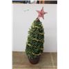Image 1 : *Decorative Artificial Christmas Tree 50''