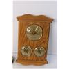 Image 2 : Wood Barometer, Magnifying Glass, Misc.