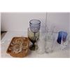 Image 3 : Glasses Lot- Wine Glasses, Shot Glasses, Misc.