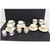 (15) Non Matching China - (2) Royal Albert 50th Anniversary Mugs (2) Creamers, (5) Cup and Saucers, 