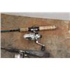 Image 2 : * Closed Fishing Rod - 75", (2) Open Fishing Rods - 35"