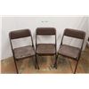 Image 1 : * (3) Folding Chairs