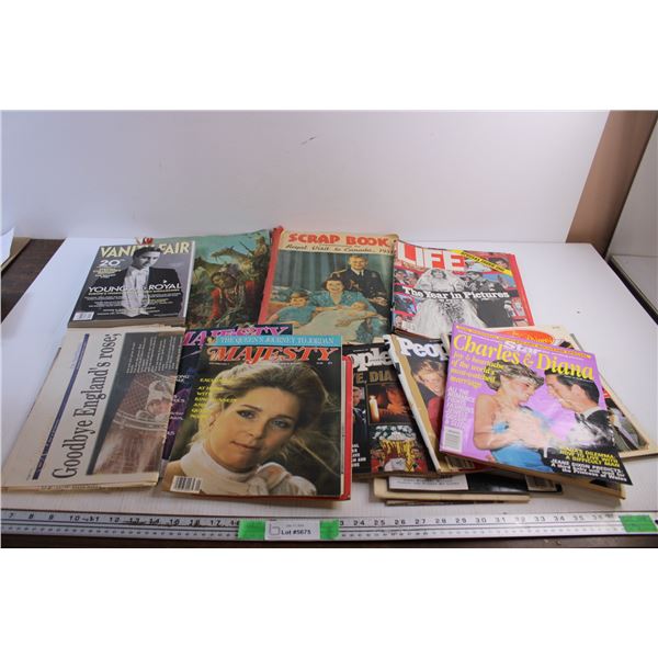 Scrap Books, Magazines and Newspapers - LIFE, Majesty and Requiem