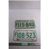 Image 1 : 1968 & 1970 Saskatchewan Farm License Plates