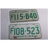 Image 3 : 1968 & 1970 Saskatchewan Farm License Plates