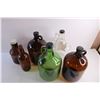 Image 2 : (6) Glass Bottles and Jugs