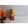 Image 2 : A&W Bear and Chubby Chicken Plush Toys