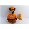 Image 3 : A&W Bear and Chubby Chicken Plush Toys