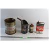 Image 1 : (4) Automotive Liquids Tins - Empty