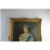 Image 2 : Framed Queen Elizabeth II Portrait Print 31'' x 24'' - Damaged Frame