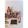 Image 2 : Lot of Cultural Dolls, Figurines & Stands