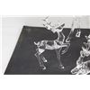 Image 2 : (4) Clear Deer Statues Christmas Decor