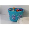 Image 2 : Easter Plastic Eggs, Food Container