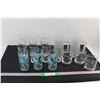 Image 1 : (13) Glass Cups, (2) Coors Light Mugs
