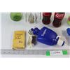 Image 3 : Plastic Straws, Vase, (2) 1994 Coke Bottles, Coaster Set, Misc.