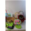Image 2 : (5) Baskets, Christmas, Easter & Halloween Decorations