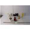 Image 1 : (2) Candles, Bear Ceramic Wall Decoration, Misc.