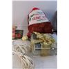 Image 2 : Christmas Lot- Lights-Working, Gift Bags, Scented Pine Cones, Baskets