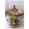 Image 3 : Christmas Lot- Lights-Working, Gift Bags, Scented Pine Cones, Baskets