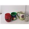Image 3 : (7) Mugs/Cups- Christmas, Misc.