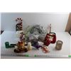Image 1 : Christmas Decor, Ornaments and Candles