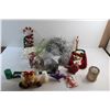 Image 6 : Christmas Decor, Ornaments and Candles