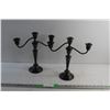 Image 1 : (2) Newport Silverplated Candelabras