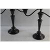 Image 4 : (2) Newport Silverplated Candelabras