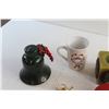 Image 4 : Candles, Ceramic Mug, Brass Ornaments and Heart Shaped Gift Box