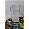 Image 4 : Lot Of Glowsticks, Sparklers, Plastic Container 9'' Tall- All NIB