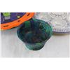 Image 5 : Hebrew Seder Plate, Small Paper Mache Bowl, Frankenstein Halloween Themed Candy Bowl