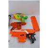 Image 3 : Lot Of (3) Nerf/ Star Wars Toys Gun w/ Bullets, Star Wars Toy Light Saber
