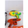 Image 5 : Lot Of (3) Nerf/ Star Wars Toys Gun w/ Bullets, Star Wars Toy Light Saber