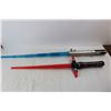 Image 5 : Nerf Freezefire Watergun, (2) Star Wars Toy Light Sabers, Spiderman Cup w/ Lid