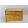 Image 2 : Wooden Breadbox- 15.5'' x 10''