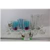 Image 1 : (20) Different Glasses, Wine Glasses, Shot Glasses, Misc.- Tallest Is 9.5'' Tall