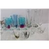 Image 4 : (20) Different Glasses, Wine Glasses, Shot Glasses, Misc.- Tallest Is 9.5'' Tall