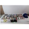 Image 1 : (20) Different Christmas CDs, Neil Dimond, Michael Bublé, Misc. (10) Christmas Cassettes w/ Holder, 