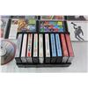 Image 2 : (20) Different Christmas CDs, Neil Dimond, Michael Bublé, Misc. (10) Christmas Cassettes w/ Holder, 