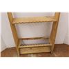 Image 3 : *Wooden Fishing Rod Rack- 47.5'' Tall, Holds 24 Rods