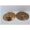 Image 2 : (2) Sabian B8 13'' Drum Symbols- Both As Is