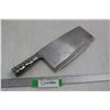 Image 1 : Chinese Stainless Steel Cleaver, 13'' Long