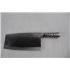 Image 3 : Chinese Stainless Steel Cleaver, 13'' Long