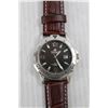 Image 3 : Rockland Water Resistant Men's Watch w/ Leather Band, Working