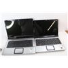 Image 7 : (3) HP Laptops For Parts- No Hard drives