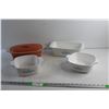 Image 1 : (4) Casserole Dishes