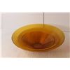 Image 2 : Set of (3) Amber Glass Bowls